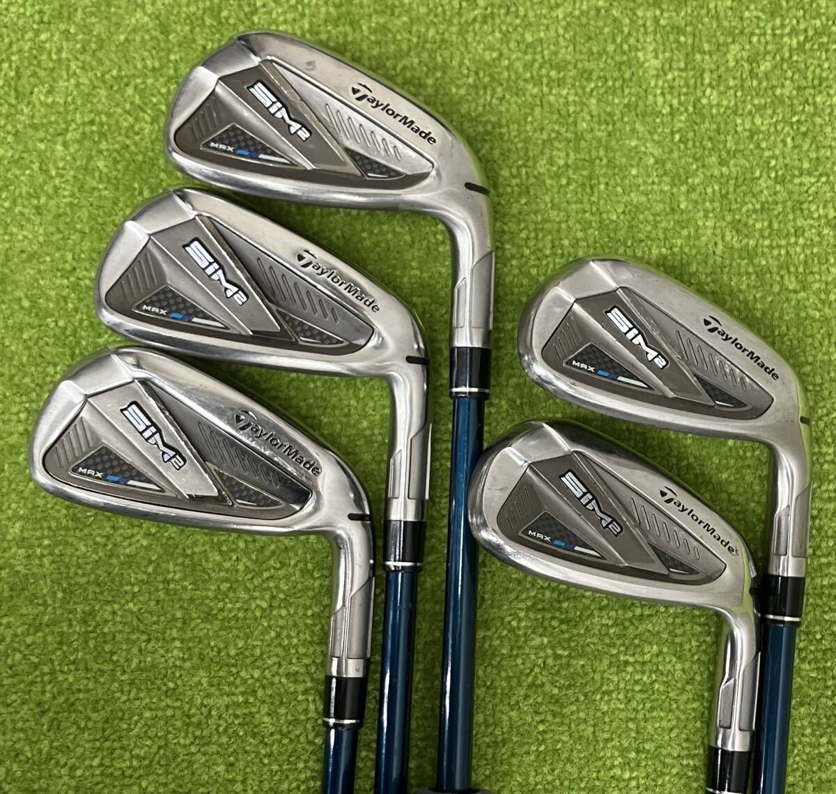TaylorMade SIM2 アイアンセット 6-9 P Taylormade SIM 2 Max Irons - Steel Shafts | eBay