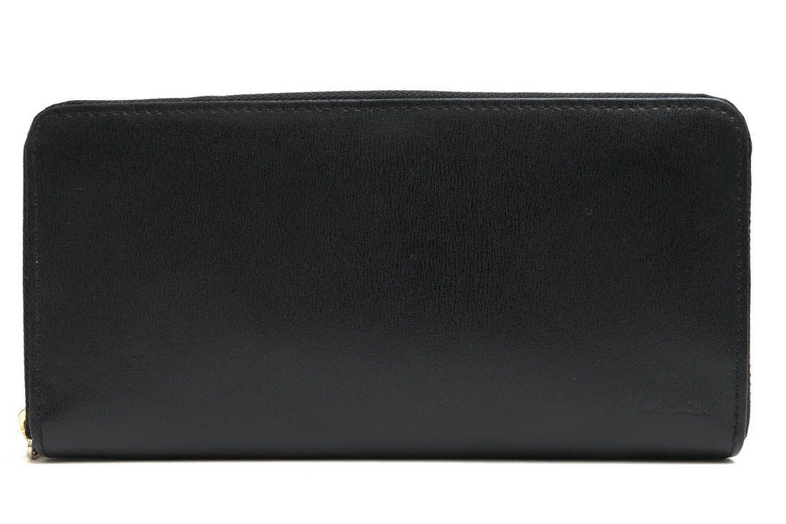 ポールスミス／Paul Smith 長財布 財布 ウォレット メンズ 男性 男性用レザー 革 本革 ブラック 黒 PSC307 CITY EMBOSS  WALLET シティエンボス 二つ折り 小銭入れあり - メルカリ