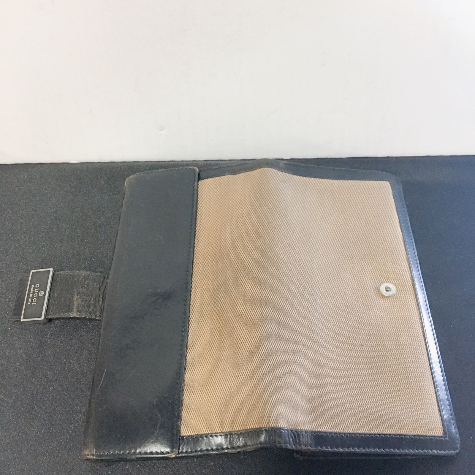 Gucci 長財布 シリアルナンバー記載 GUCCI - シリアルナンバーあり グッチこげ茶長財布の通販 by