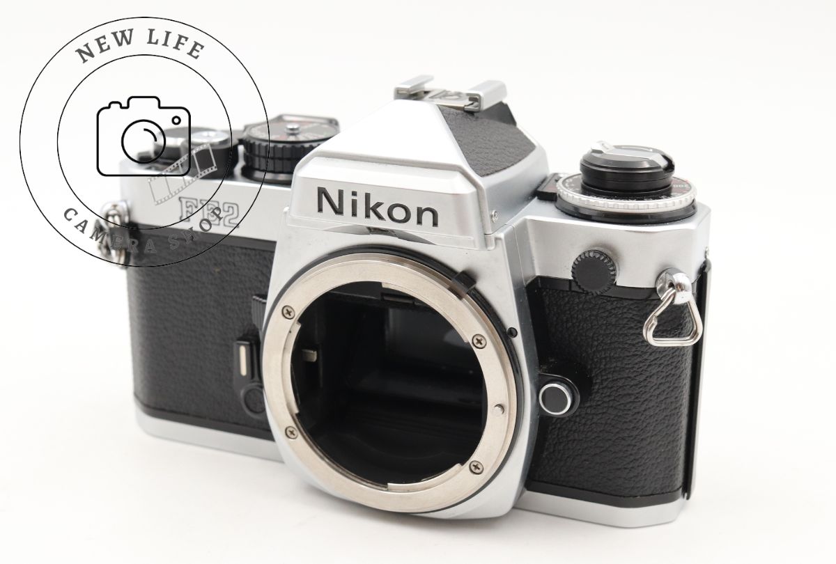 上品 ニコン Nikon FE2 ボディ シルバー フィルム マニュアルフォーカス 一眼レフカメラ 15047