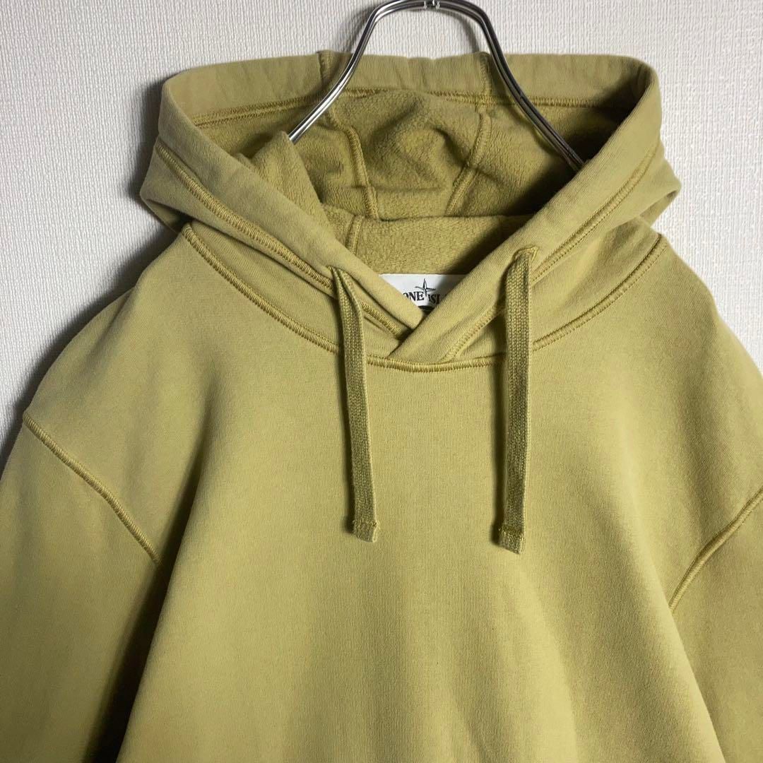 あんしん鑑定商品】ストーンアイランド パーカー ワッペンロゴ XL  
