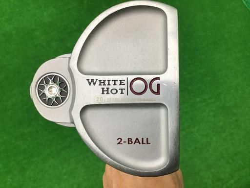 オデッセイ WHITE HOT OG 2-BALL 34インチ パター PT スチール フレックスその他 メンズ 男性用 右利き 右用 Cランク ゴルフクラブ
