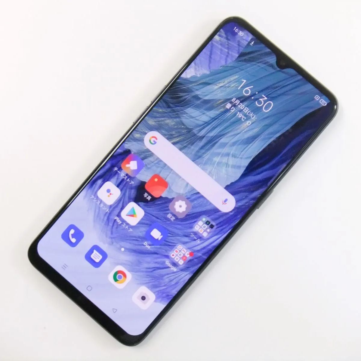 中古】 OPPO A73 ネイビーブルー SIMフリー - メルカリ