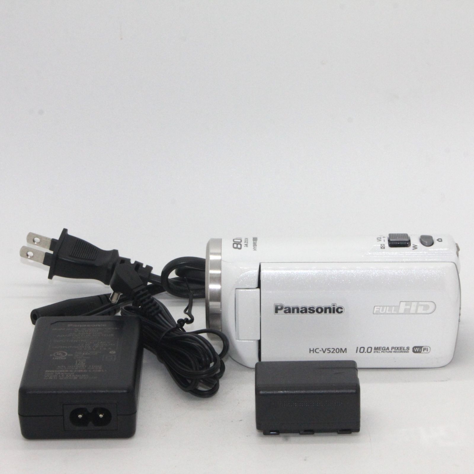 良品 パナソニック デジタルハイビジョンビデオカメラ V520 内蔵