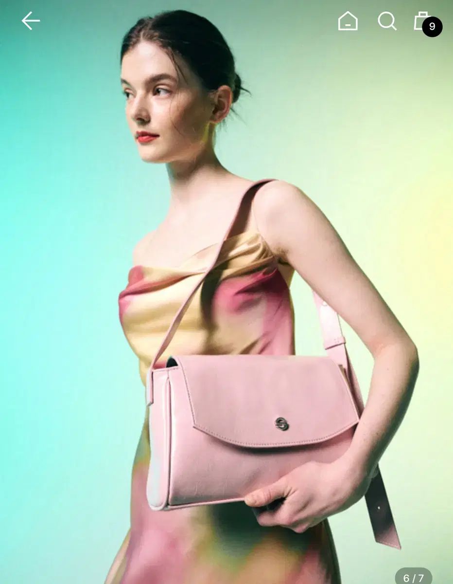 セミコード キャプチャー ミニバッグ ライト ピンク