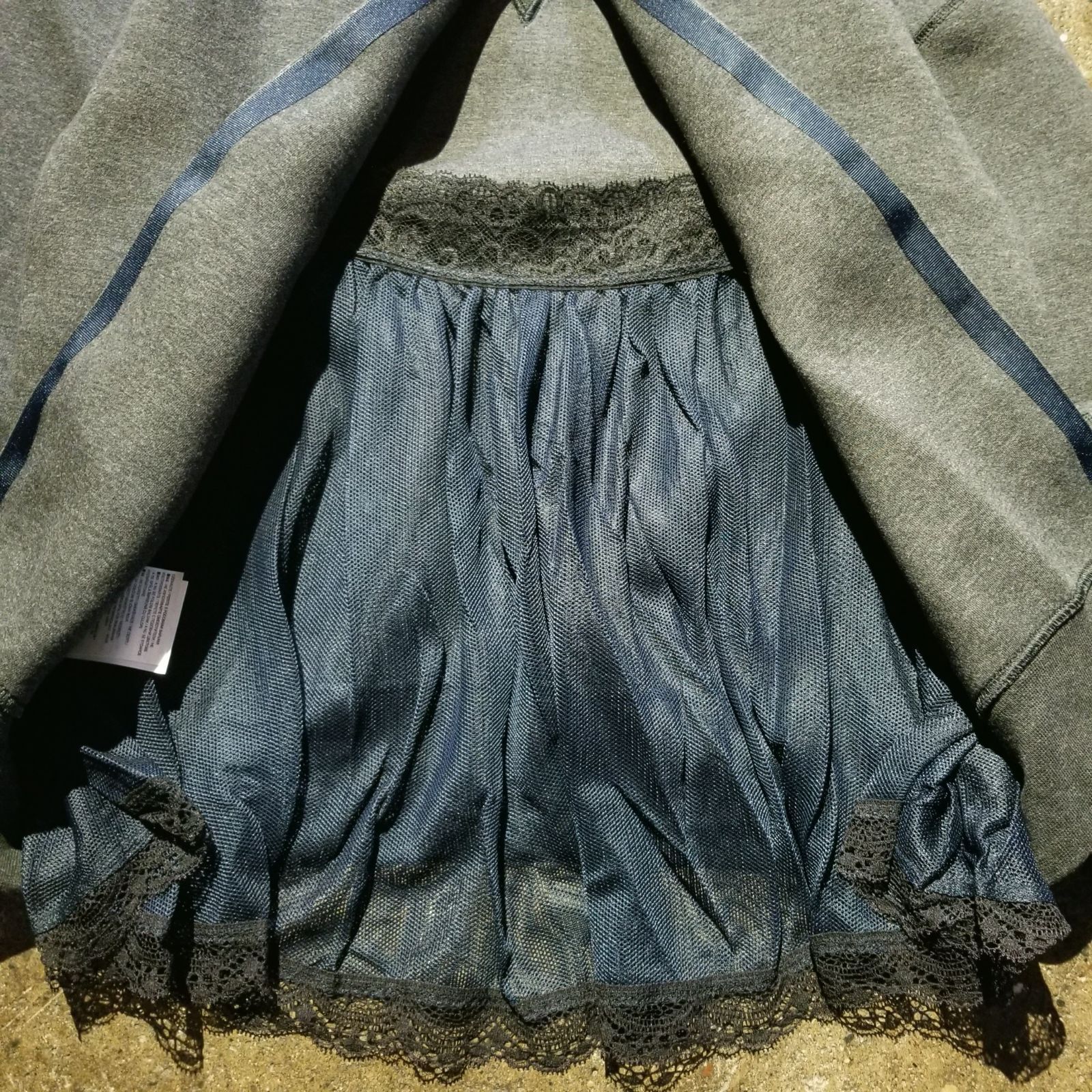 sacai × NIKE Tech Fleece Lace Tops XS サカイ ナイキ テックフリース