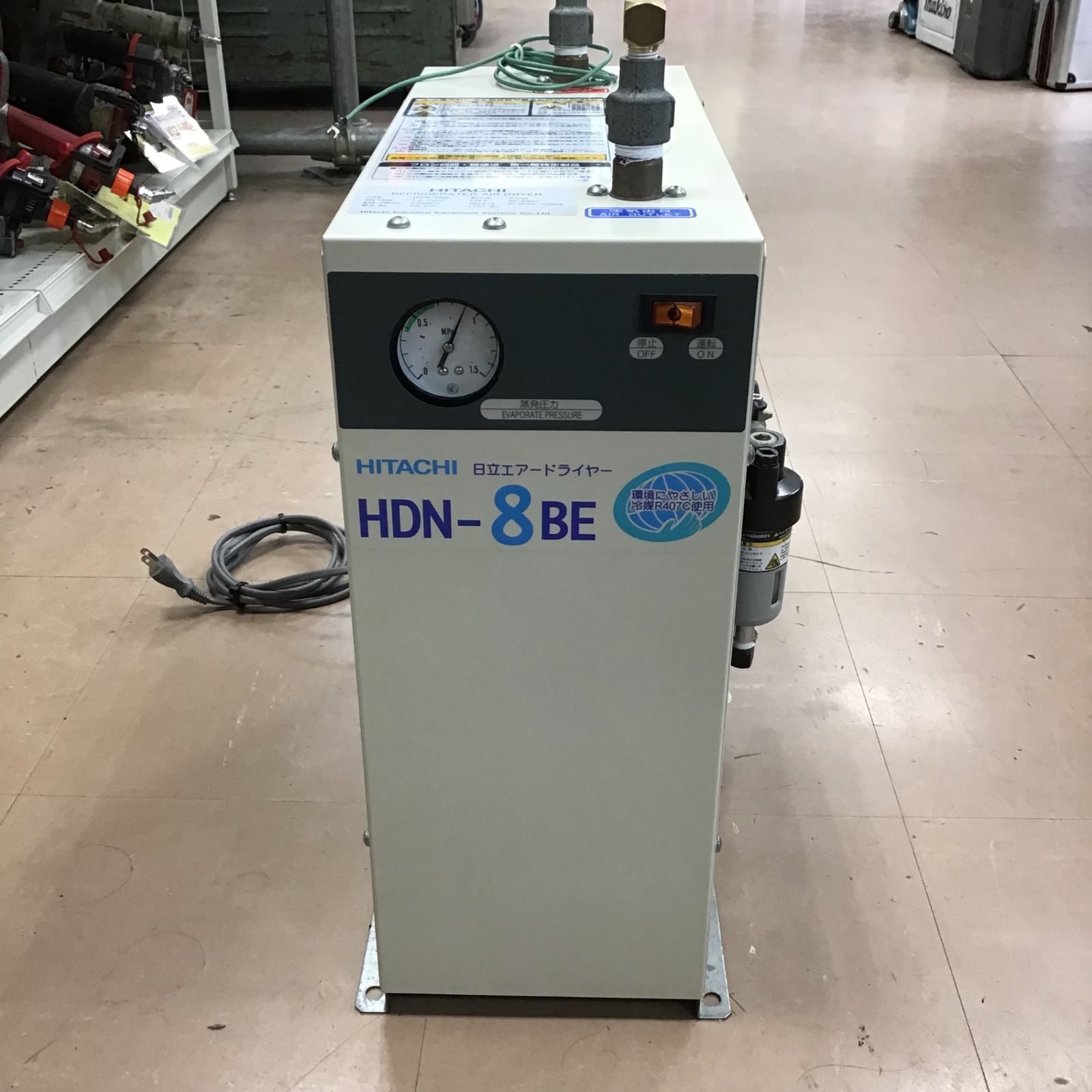 中古品】HITACHI エアードライヤー HDN-8BE 冷凍式エアードライヤー【草加店】 - メルカリ