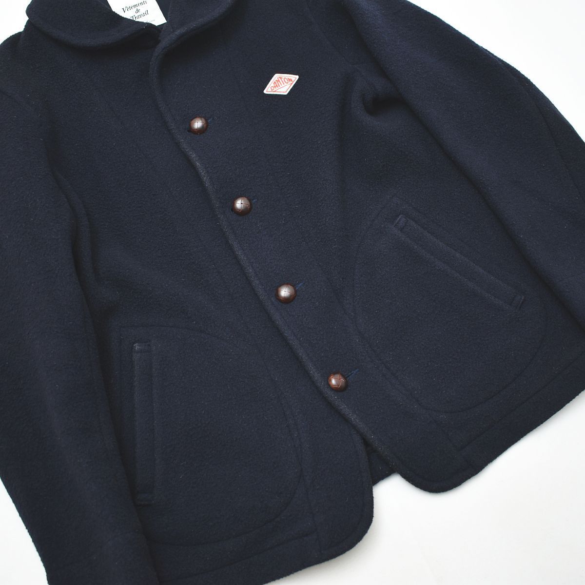 日本製 ダントン DANTON ウールモッサ シングル ジャケット 防寒