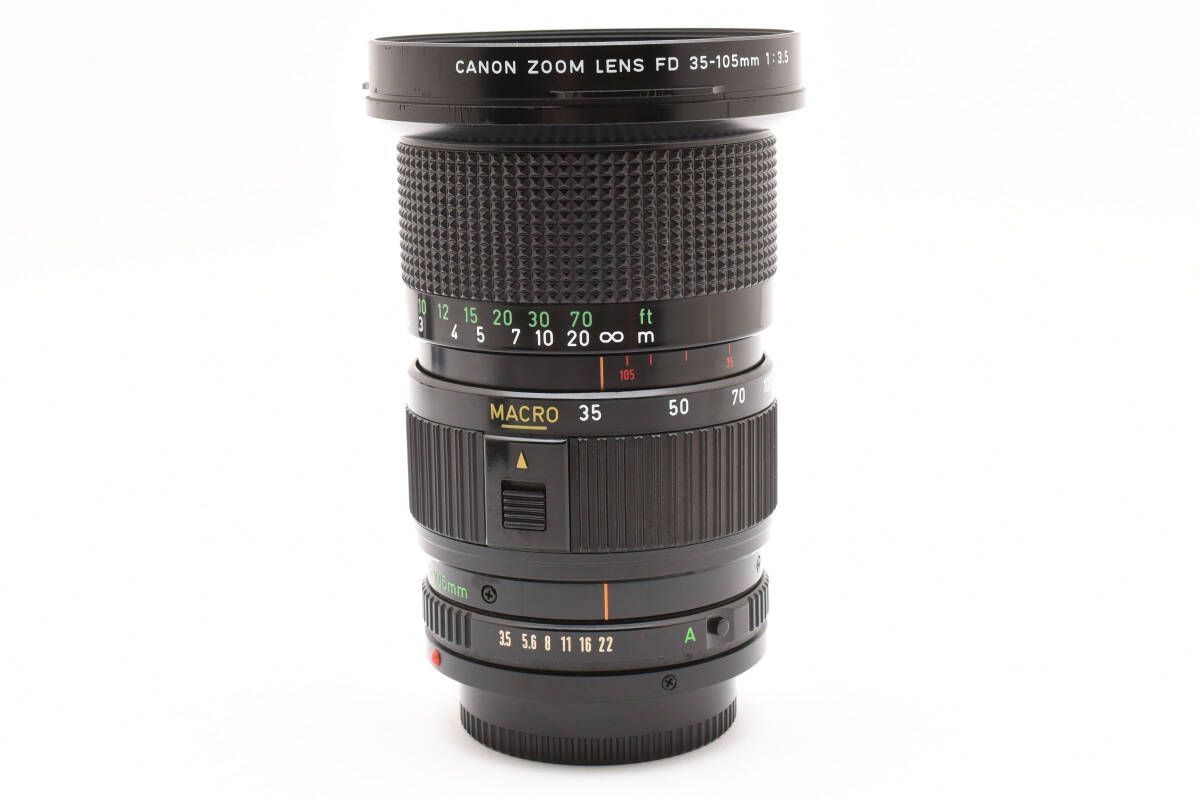 極上品☆キヤノン CANON NEW FD 35-105mm F3.5 MACRO オールドレンズ