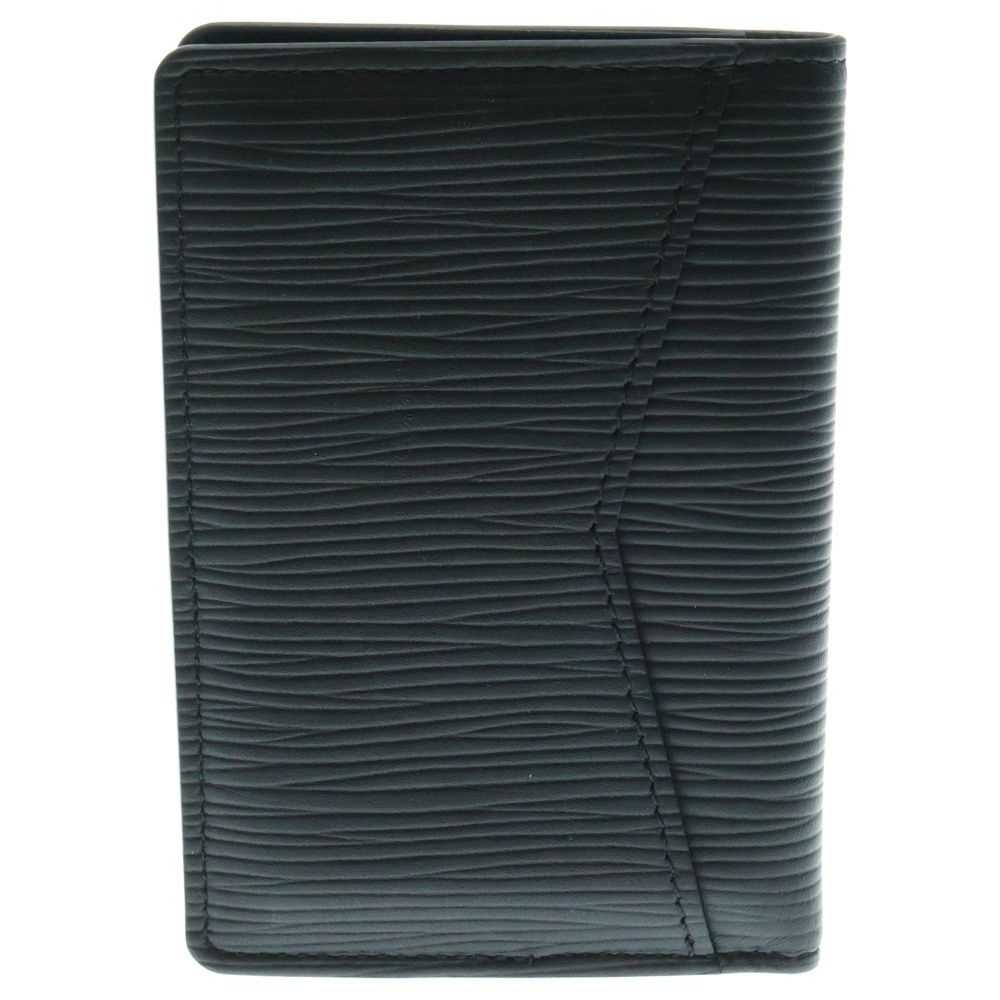 LOUIS VUITTON ルイヴィトン オーガナイザー ドゥ ポッシュ エピ カードケース 名刺入れ ブラック M60642