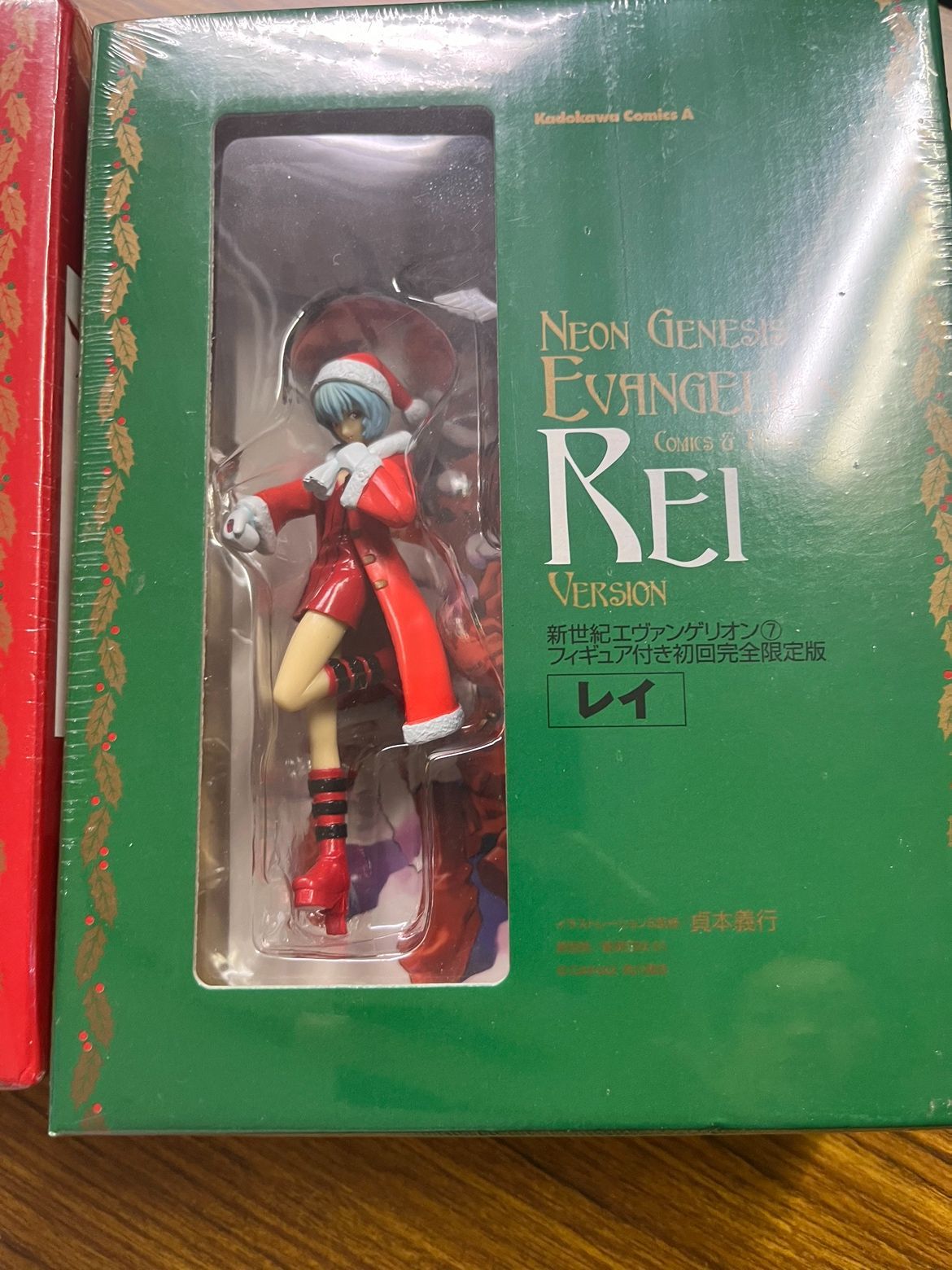 新世紀エヴァンゲリオン⑦ フィギュア付き初回完全限定版 レイ 新世紀エヴァンゲリオン サブスク 新世紀エヴァンゲリオン7巻