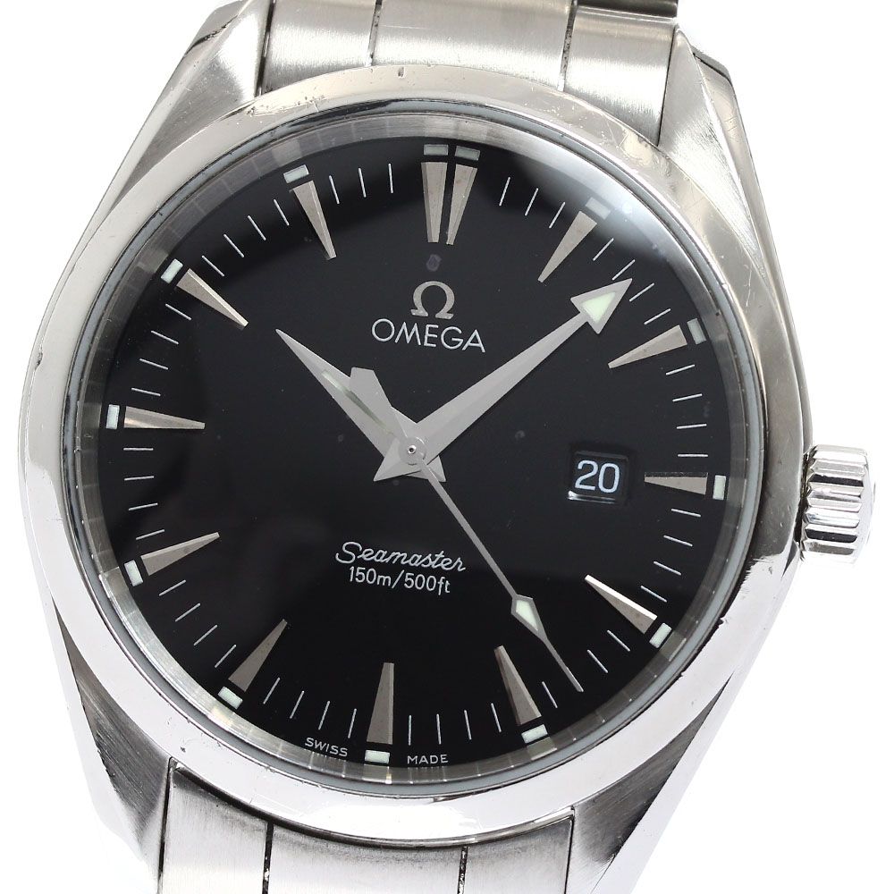オメガ OMEGA 2517.50 シーマスター アクアテラ デイト クォーツ メンズ_900735