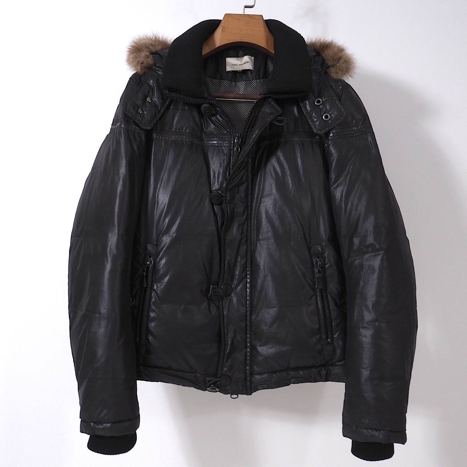 イブサロモン YVES SALOMON ボアブルゾン ジップアップ タグ付き｜イブ