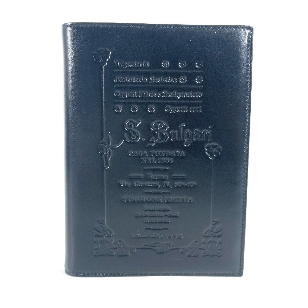 文房具・事務用品 BVLGARI ブルガリ ノートブック S.bvlgari ロゴ