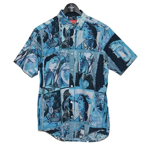 SUPREME 2014SS Cubist Shirt 半袖シャツ サイズS eliteediting.com