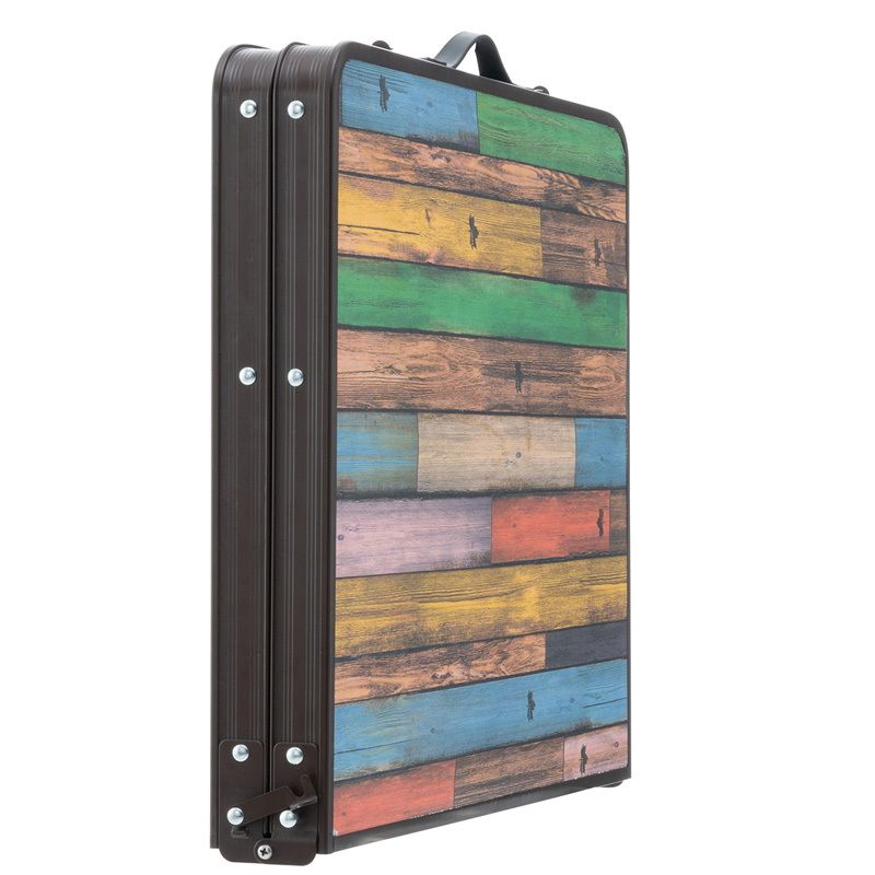 ロゴス(LOGOS)] Old Wooden 丸洗いダイニングテーブル 9060 - メルカリ