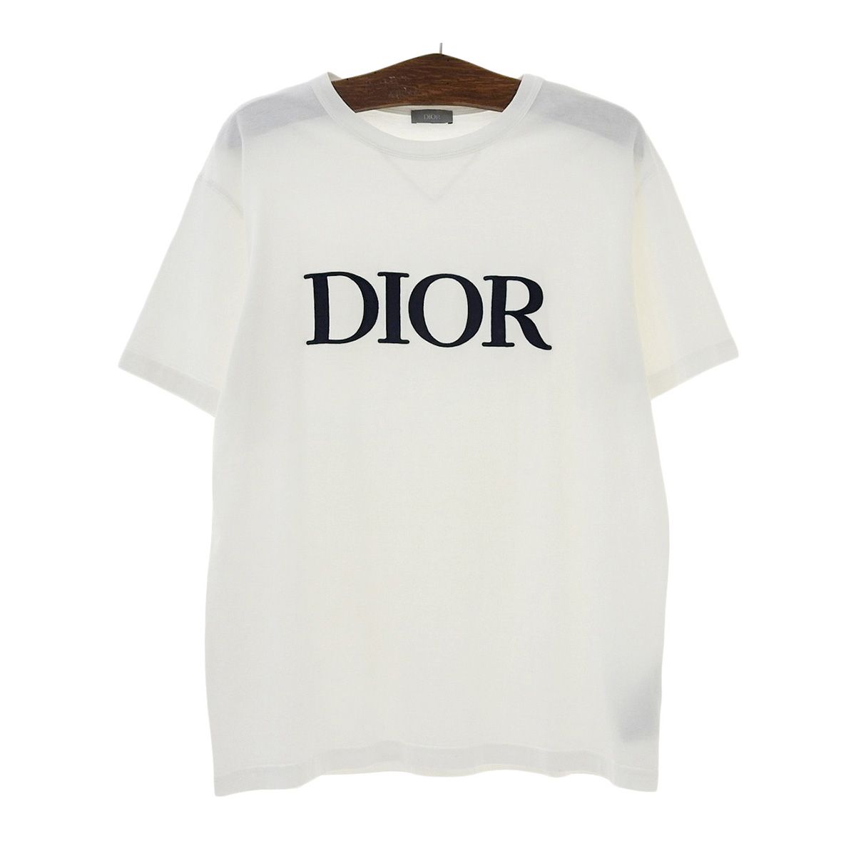 【大人気!目を惹くデザイン★】Dior エンブロイダリー Tシャツ ディオール ロゴ エンブロイダリー Tシャツ 183J685A0677 メンズ