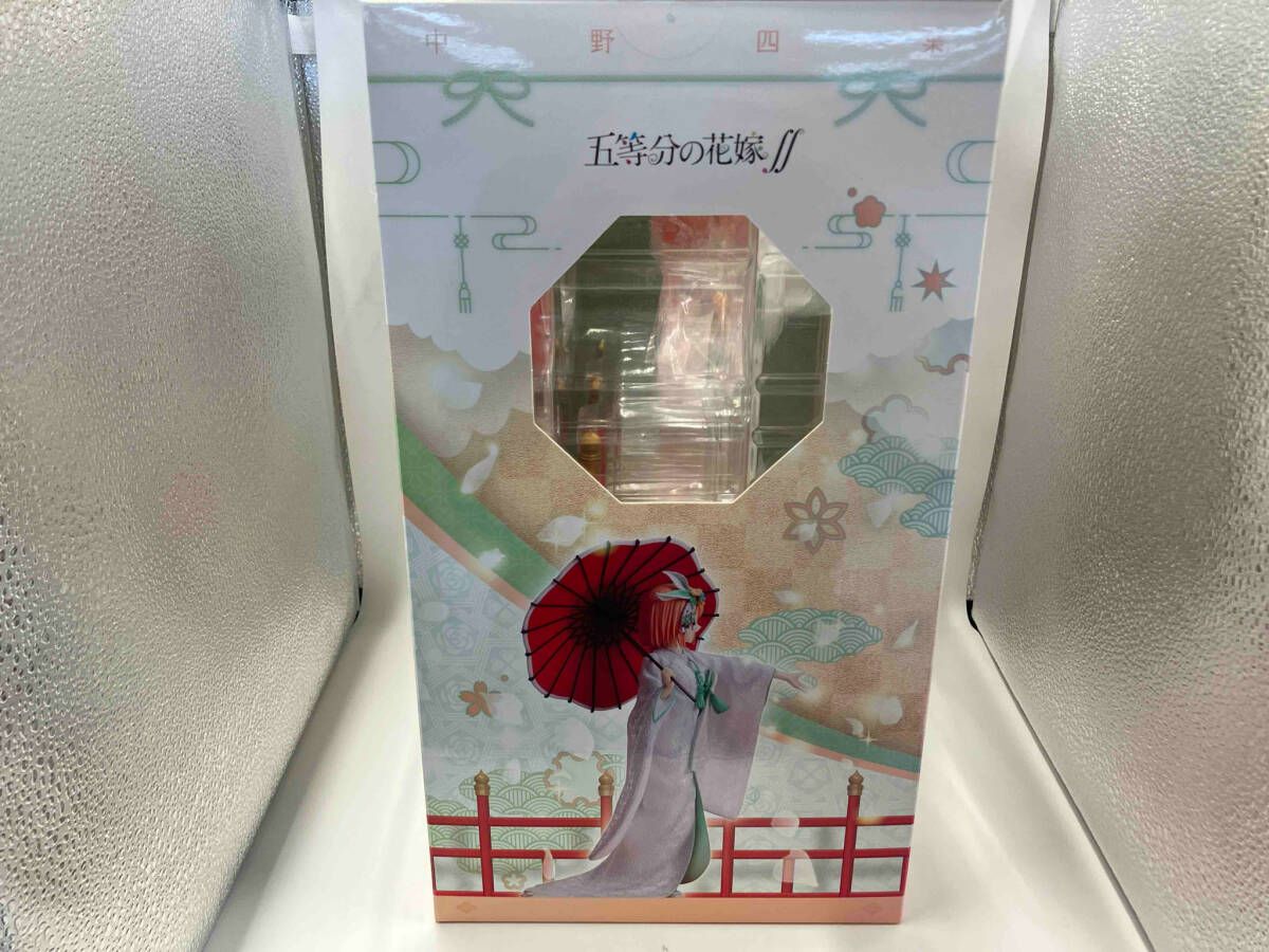 中野四葉 白無垢 F:NEX限定 フリュー 五等分の花嫁∬」より中野四葉が白無垢姿で1/7スケールフィギュア化