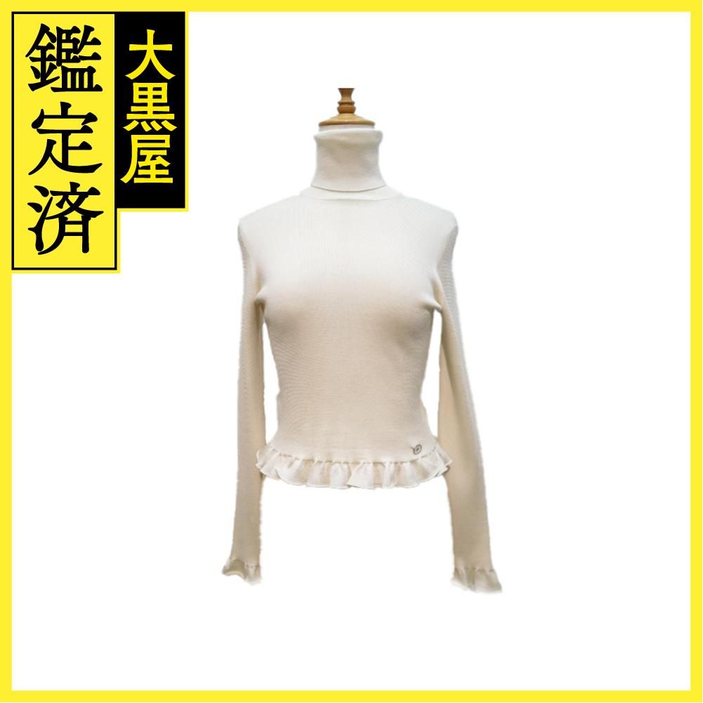 シャネル タートルネックフリルニット P75755 K10853 AW001 432