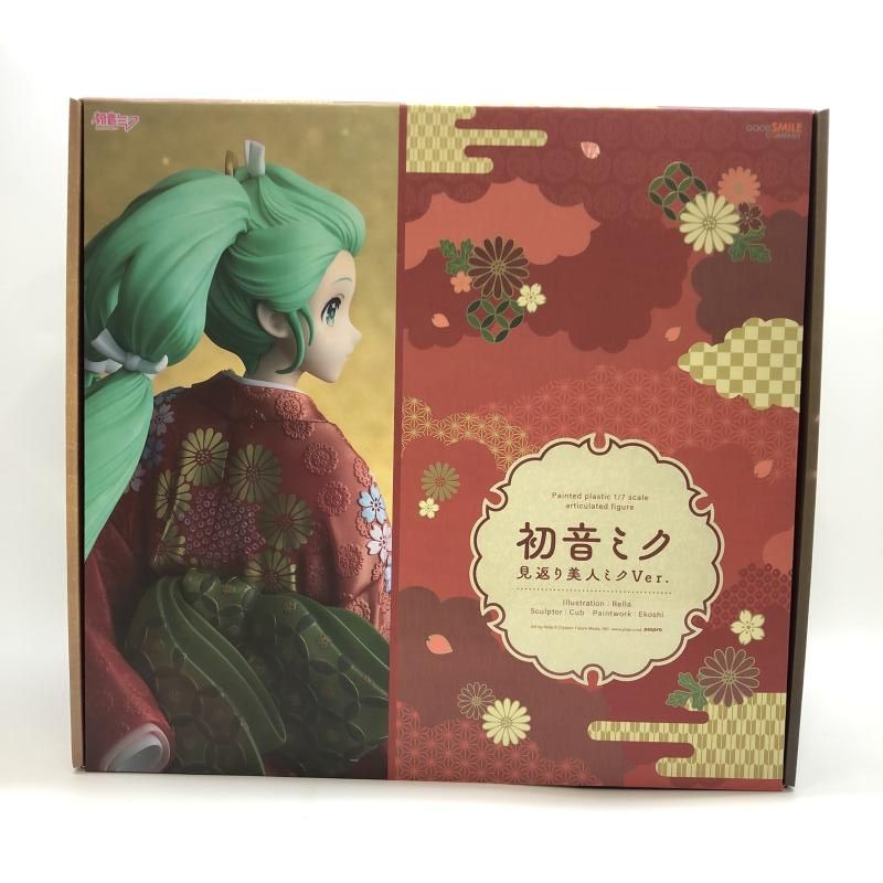GOOD SMILE COMPANY - 【中古】グッドスマイルカンパニー 初音ミク 見返り美人ミクVer. 1/7 開封品[97][240097221855] 中古】グッドスマイルカンパニー 初音ミク 見返り美人ミクVer. 1