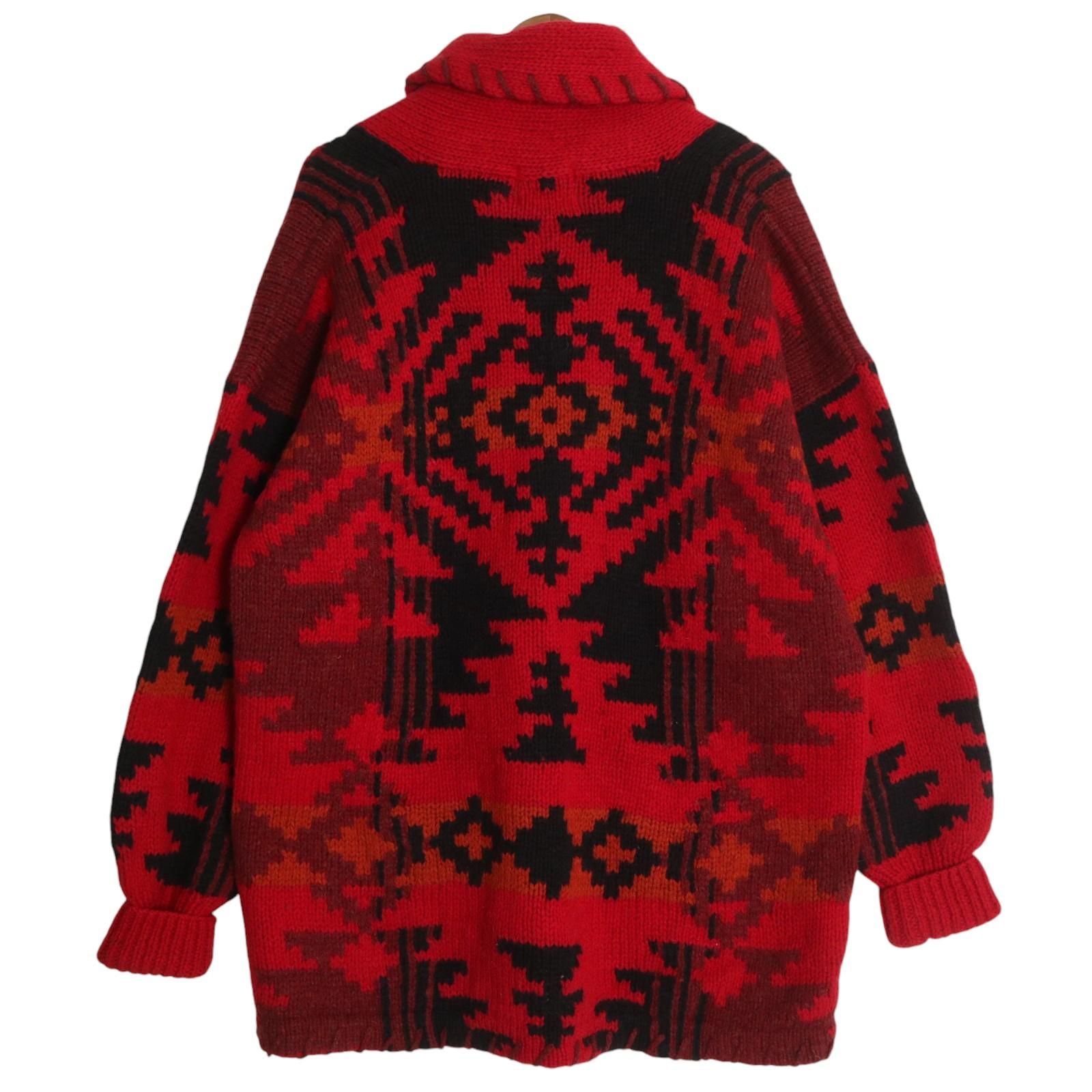 WOOLRICH ウールリッチ ハンドニット ショールカラー ウール ニット 