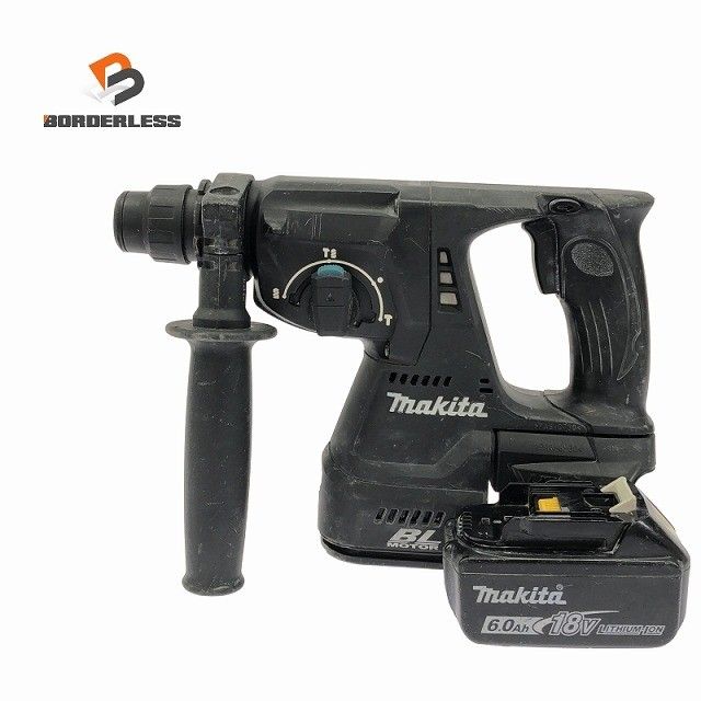 品 makita マキタ 18V 24mm 充電式ハンマドリル HR244D 本体 バッテリー1個 6.0Ah 117575