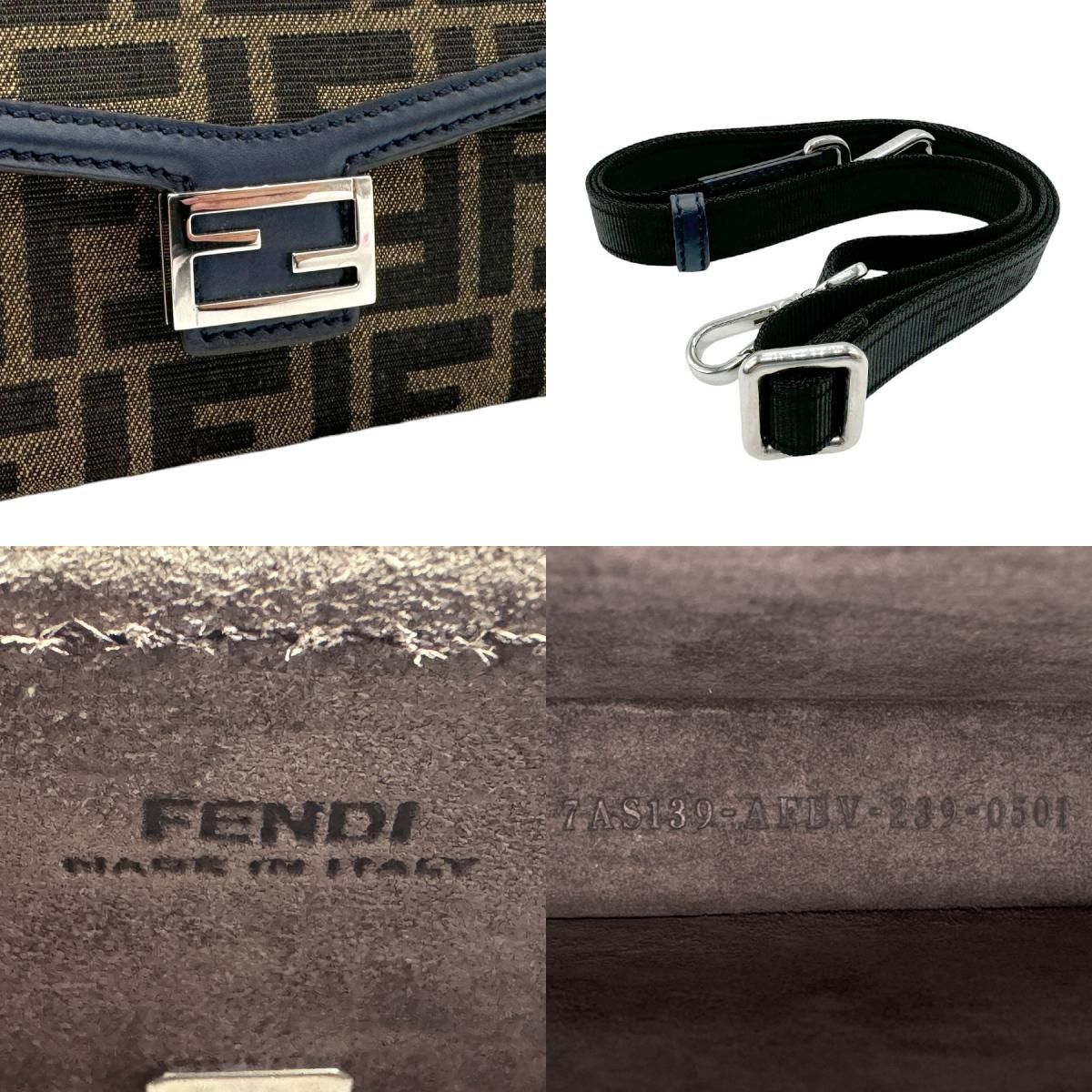 フェンディ FENDI 斜め掛けショルダーバッグ バゲット ソフトトランク 
