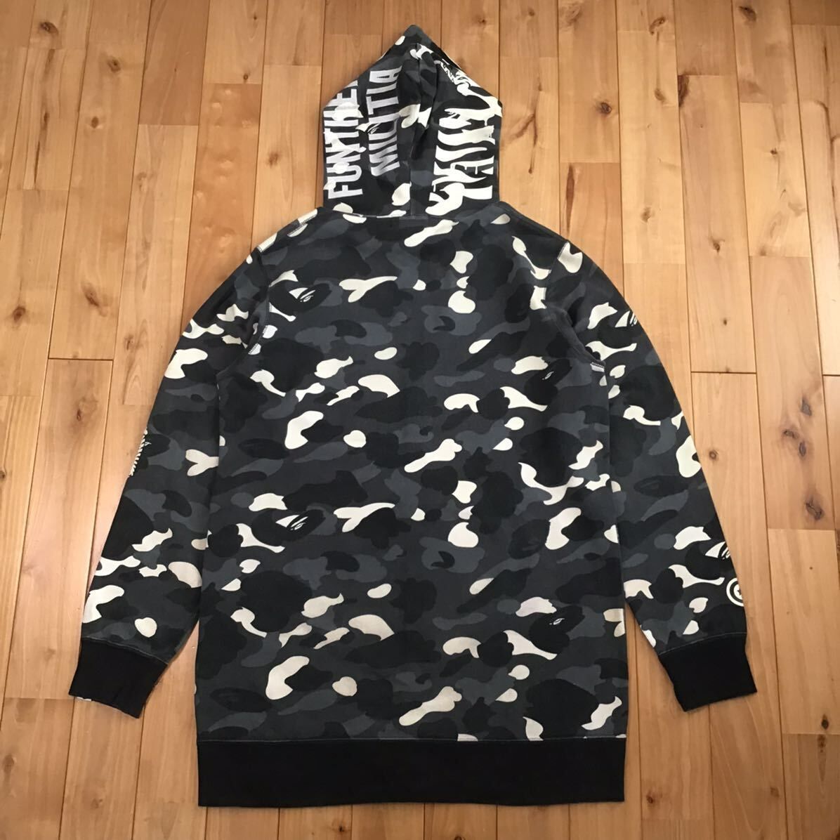 ☆蓄光☆ City camo ロング タイガー パーカー Lサイズ tiger full zip  