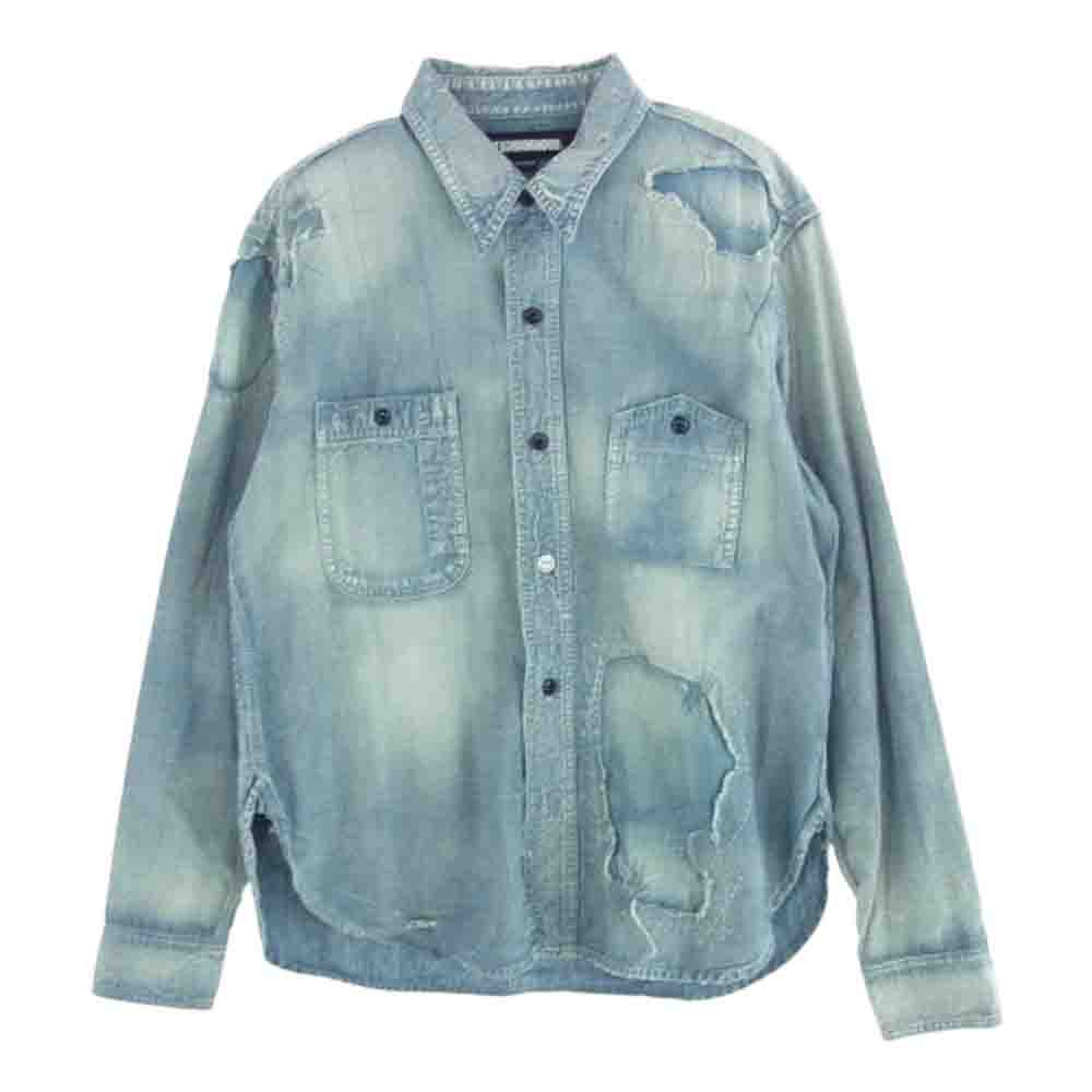 NEIGHBORHOOD ネイバーフッド 20SS 201YTNH-SHM01 SAVAGE CHAMBRAY C