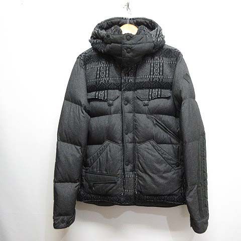 モンクレール MONCLER W REAPER ダウン ジャケット 1 ダークグレー リーパー ホワイトマウンテニアリング