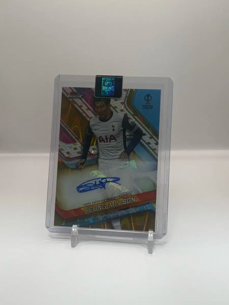 TOPPS トップス 孫 興慜 ソン フンミン Topps Autograph 直筆 サイン カード