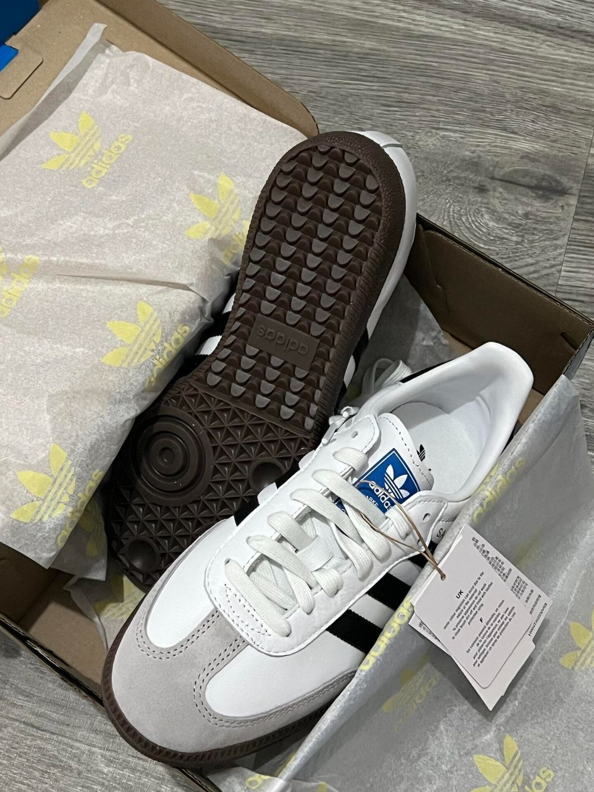 新品 SAMBA OG アディダス サンバ ホワイト Adidas Originals Samba white FW2427 男女兼用