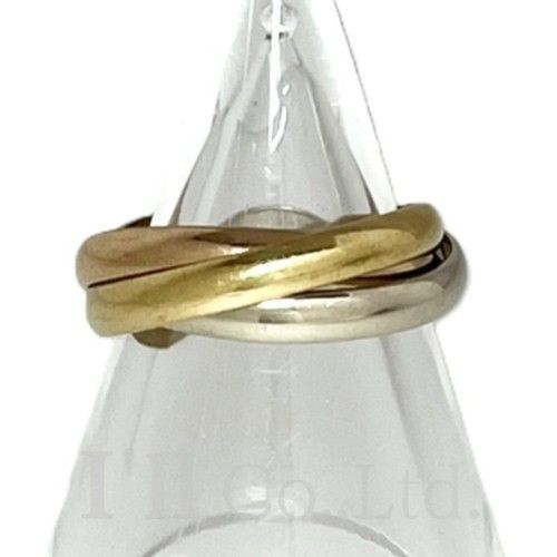 CARTIER カルティエ トリニティ リング SM 750YG 750WG 750PG ＃49