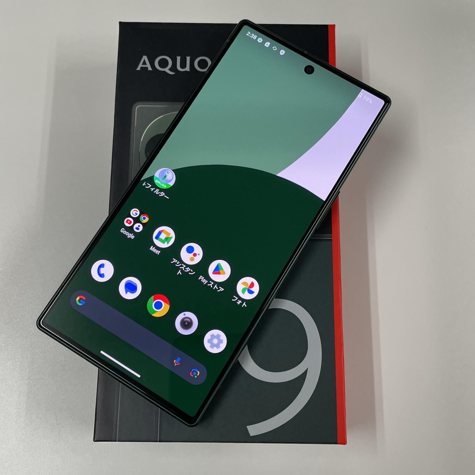 SHARP AQUOS R9 (SH-M28) グリーン シムフリー　未使用近い 318b50HYJEL._AC_SY200_QL15_.jpg
