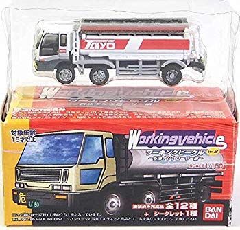 【】【9】 バンダイ 1/150 ワーキングビークル Vol.2 石油タンクローリー編 いすゞ ギガ 太陽石油 単品 2zzhgl6