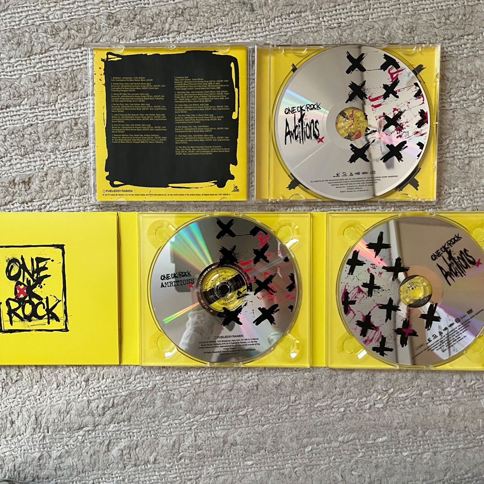 ONE OK ROCK CD 2枚セット - メルカリ