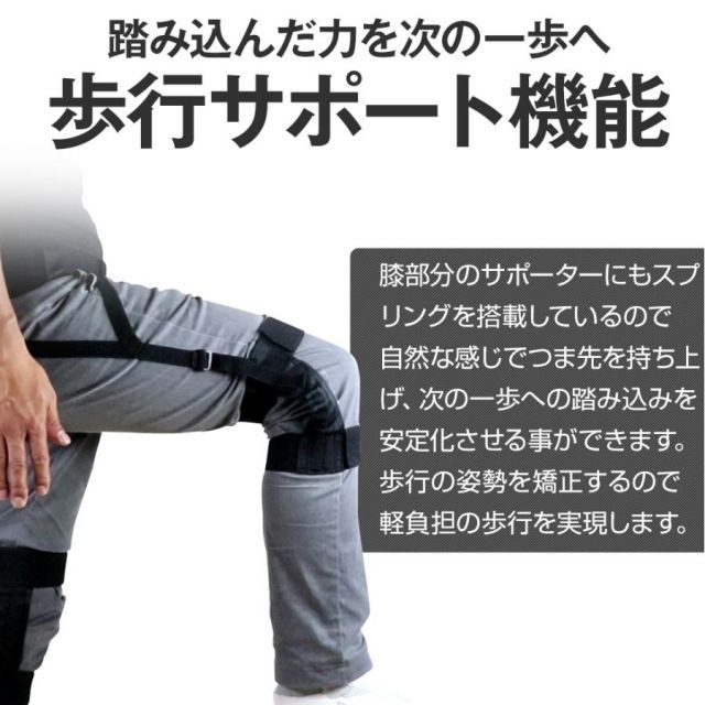 ワーキングパワースーツ膝サポーターセット