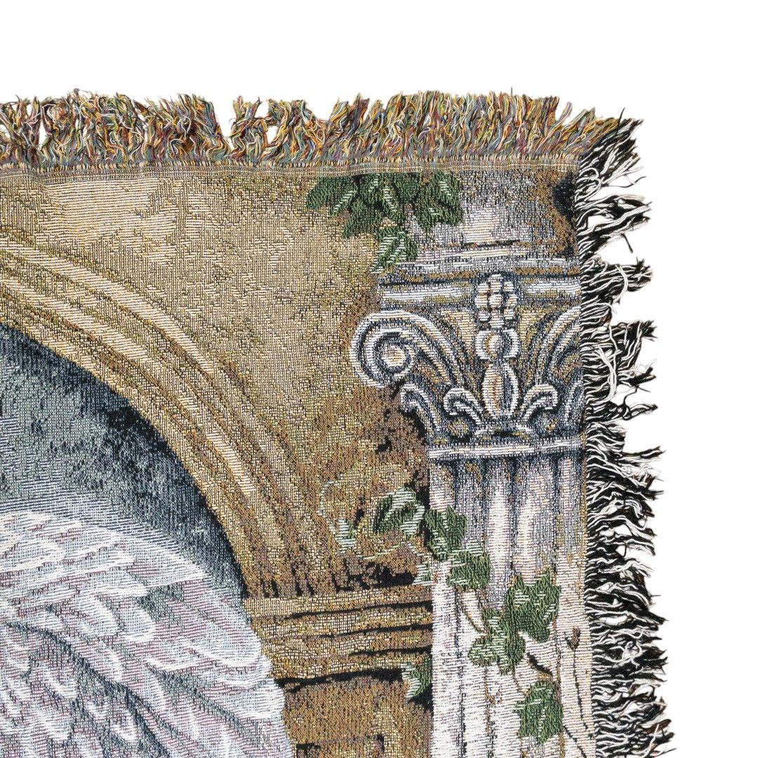 専用出品 vintageラグ カーペット 神の死者 大天使 宗教 1013 ラグ