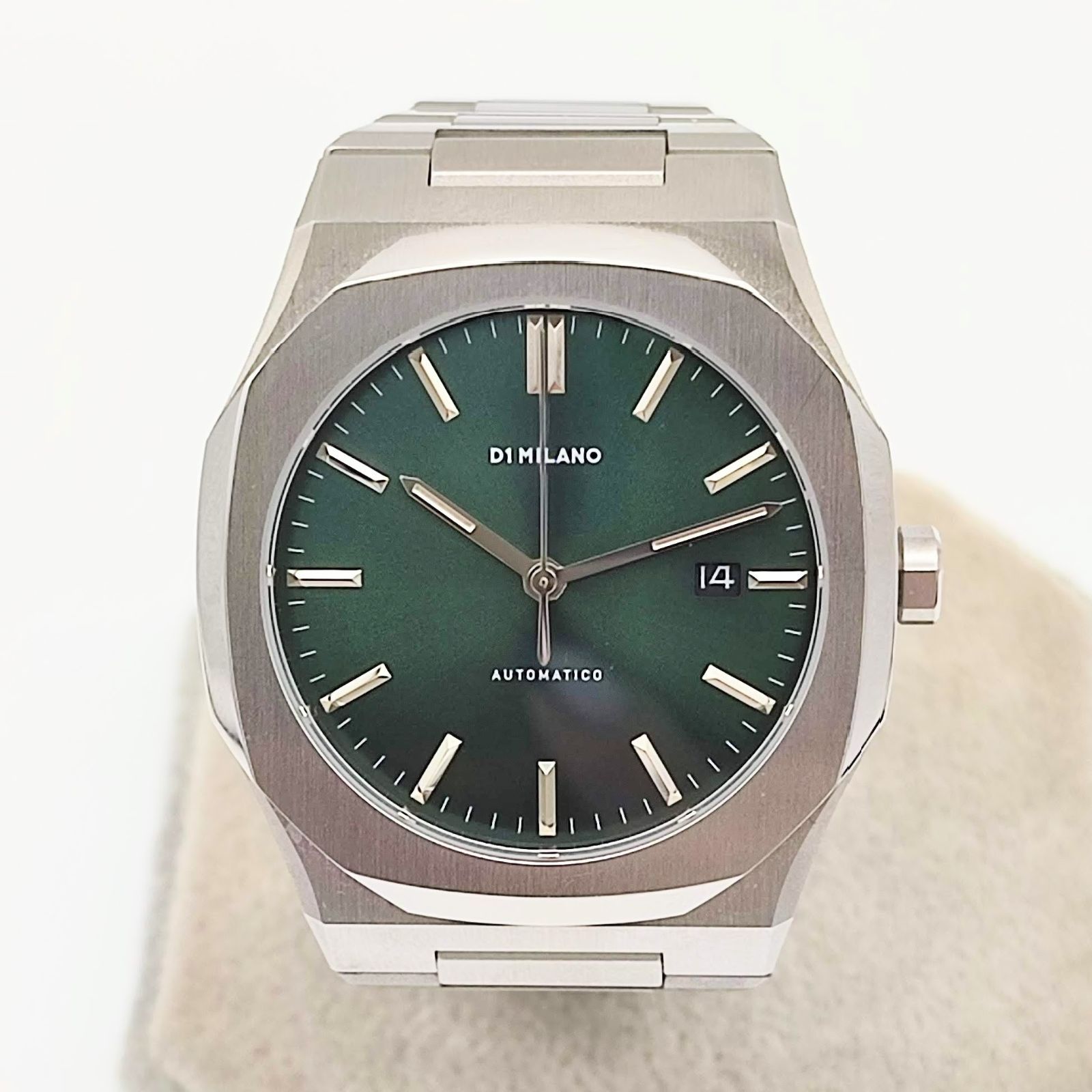 【美品】D1ミラノ ディーワンミラノ オートマティコ グリーン 自動巻き