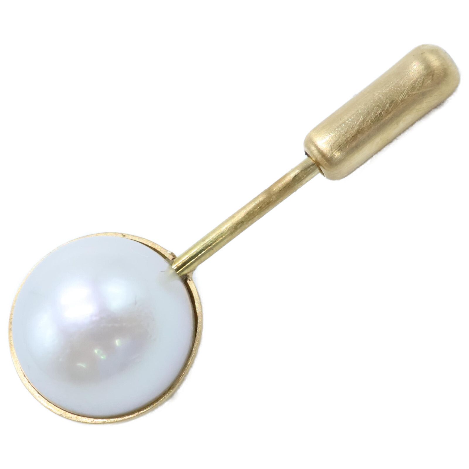 shihara シハラ　HALF PEARL PIERCE 両耳ペア half_pearl_chain_pierce_180_a.