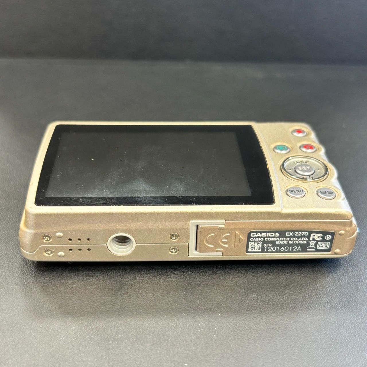 【平成レトロ デジカメ】CASIO EXILIM EX-Z270 EL5】CASIO カシオ Exilim EX-Z270 レトロ デジカメ 動作確認