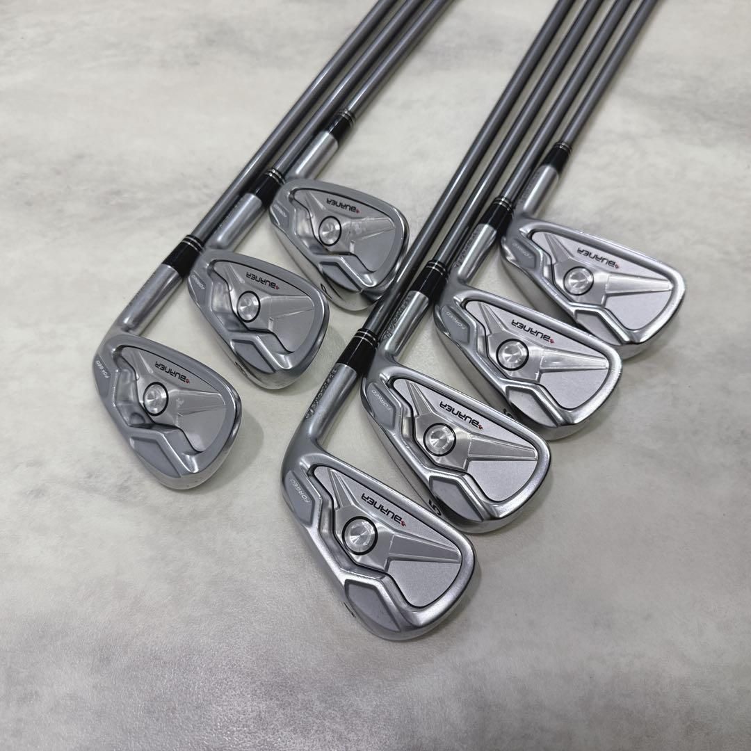 テーラーメイド BURNER FORGED 7本セット バサラ S 右