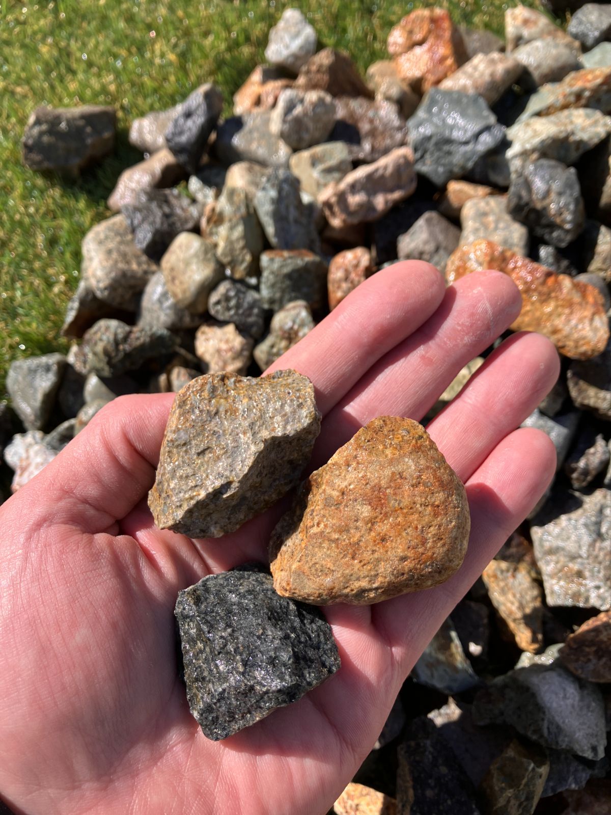 敷砂利