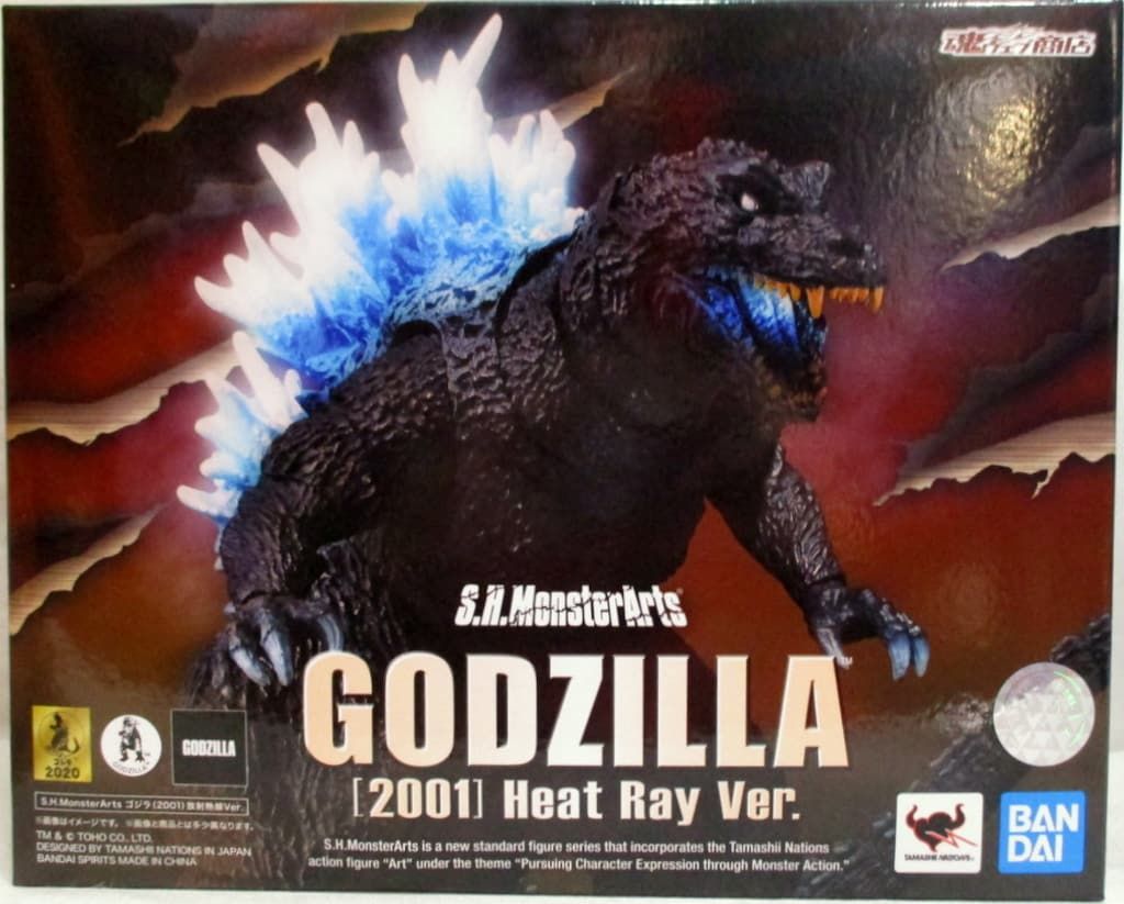 BANDAI SPIRITS S.H.MonsterArts ゴジラ・モスラ・キングギドラ 大怪獣総攻撃(2001) ゴジラ2001 放射熱線ver.