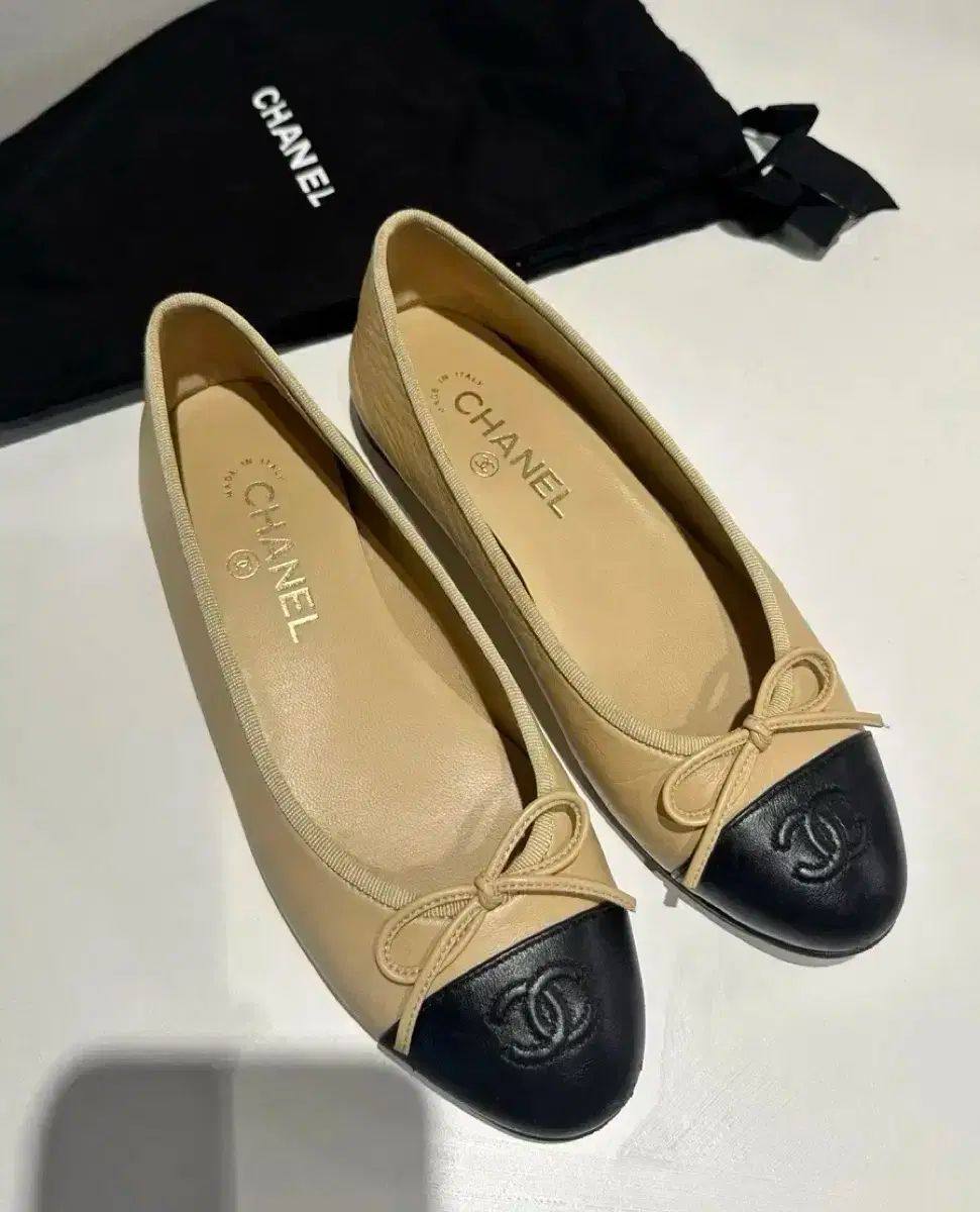 CHANEL シャネル バレリーナ フラットシューズ 37 5 size