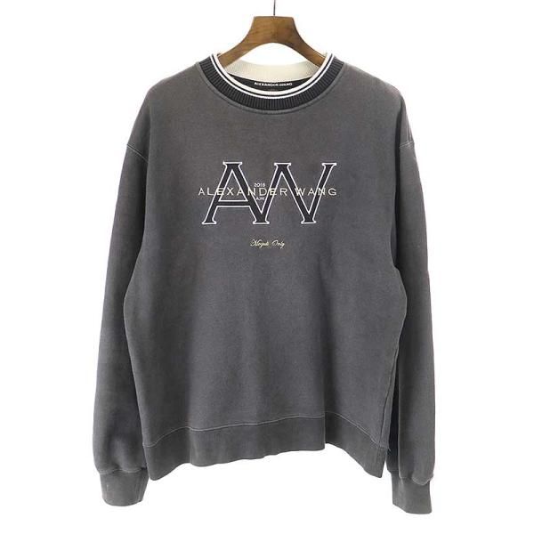 ALEXANDERWANGアレキサンダーワンAWMonogramSweatshirtロゴスウェット