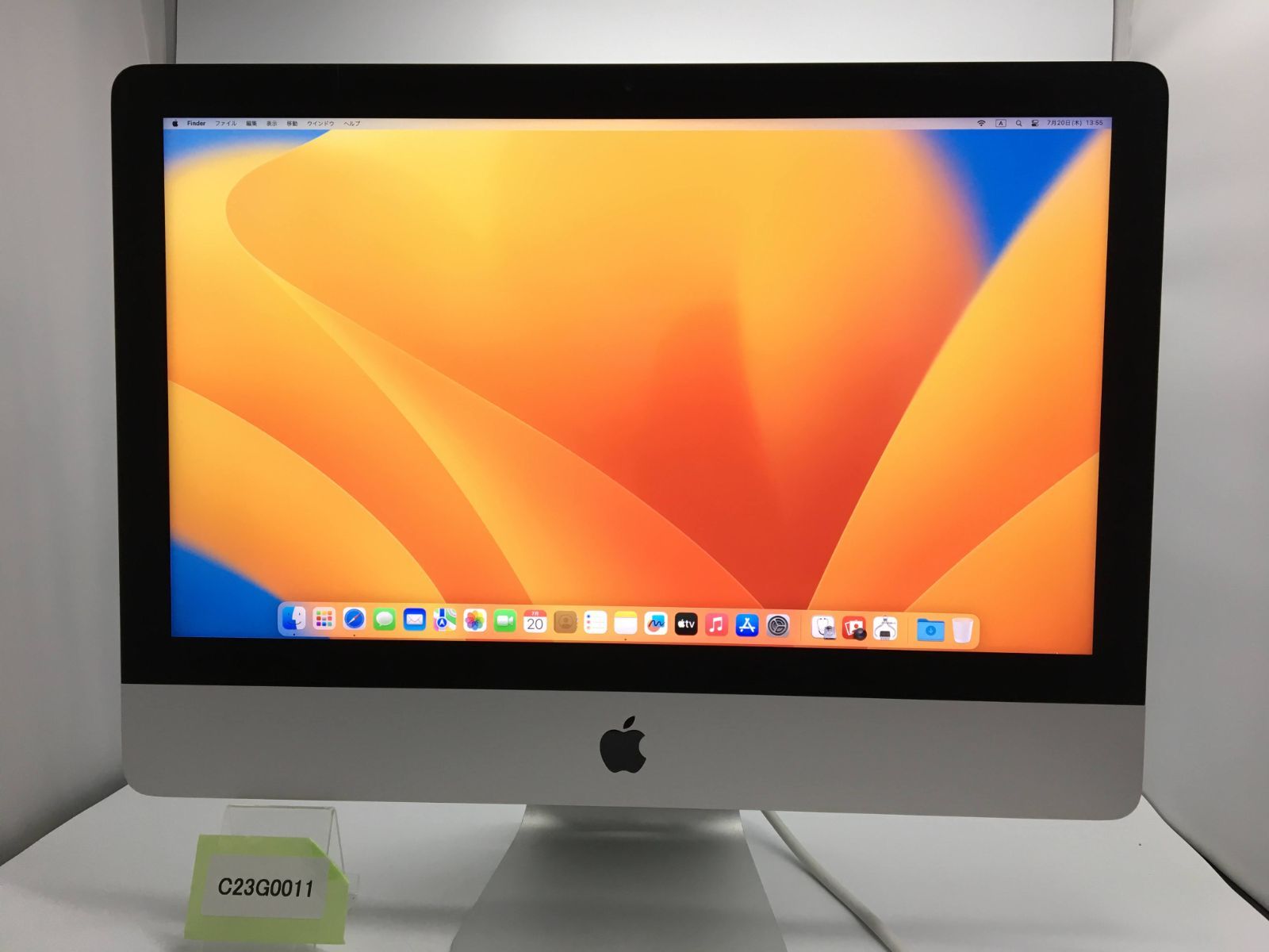 ジャンク品！画面割れ！Mac retina 4k 21.5 インチ2019