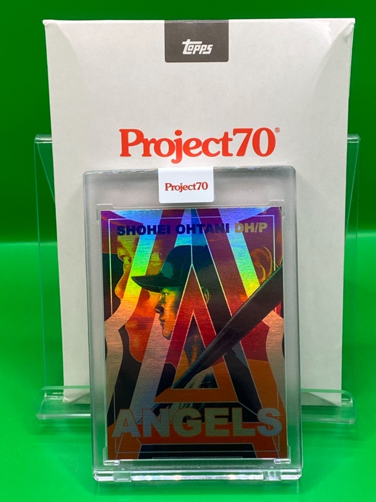 希少・世界70枚限定】大谷翔平 topps project 70 レインボーフォイル