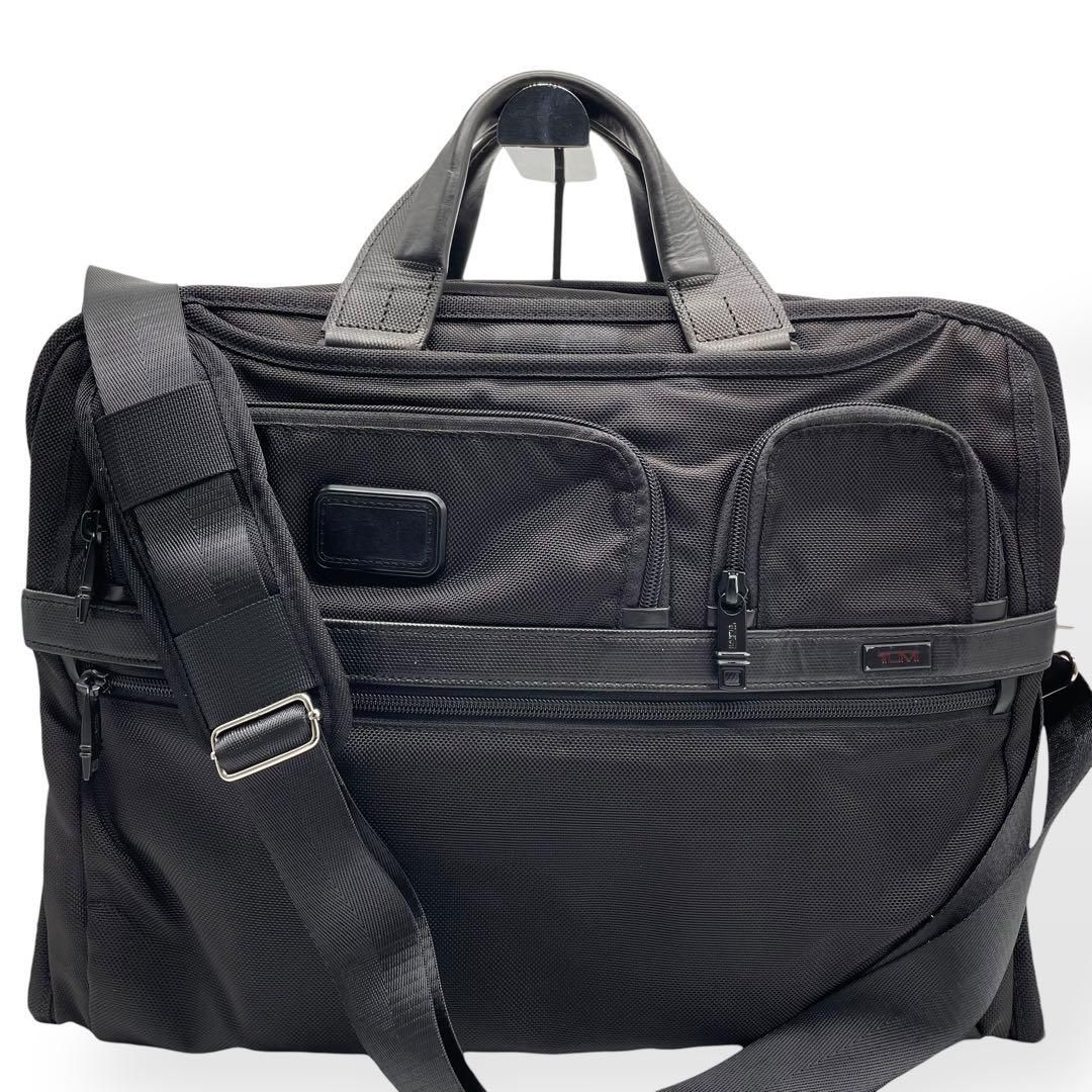 【美品】TUMIビジネスバッグ（26114D2) 美品 TUMI 2way ビジネスバッグ ショルダーバッグ 26121D4 黒