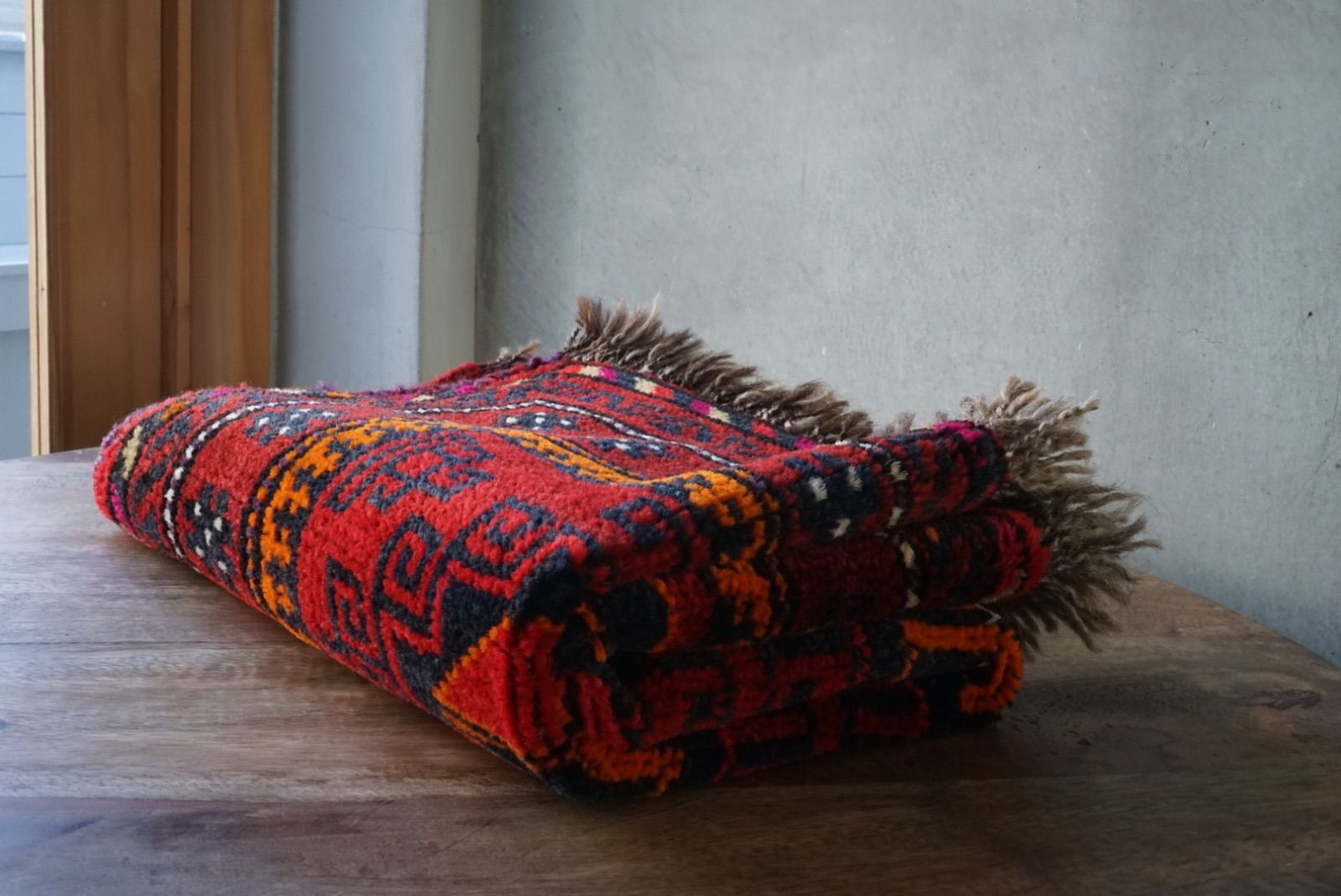 トライバルラグ アフガニスタン バルーチ 1970-1980年代 87×64.5cm No